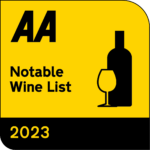 AA Notable Wine Award Portrait 2023 from Rated Trips