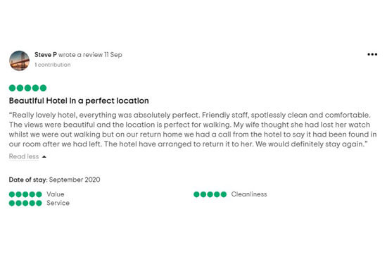 Tripadvisor review